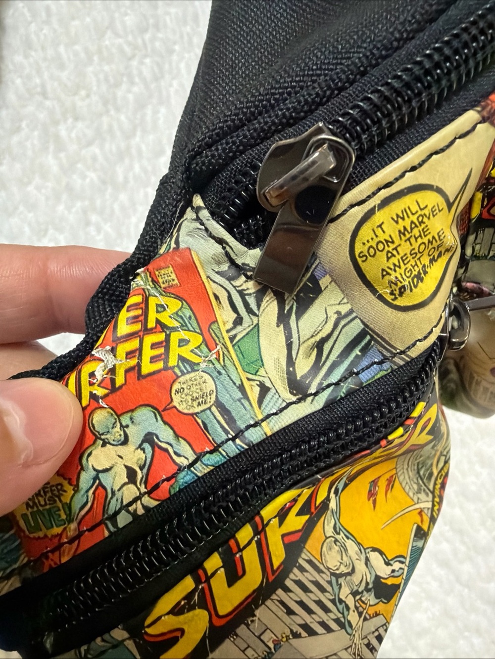Marvel Comics Fanny Pack Spider-Man X-men Hulk - Picture 11 of 15